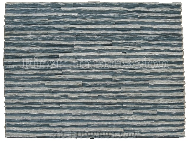Dark Grey Slate Culture Stone Panel /Grey Slate Lege Stone /Grey Slate Culture Stone Tiles/