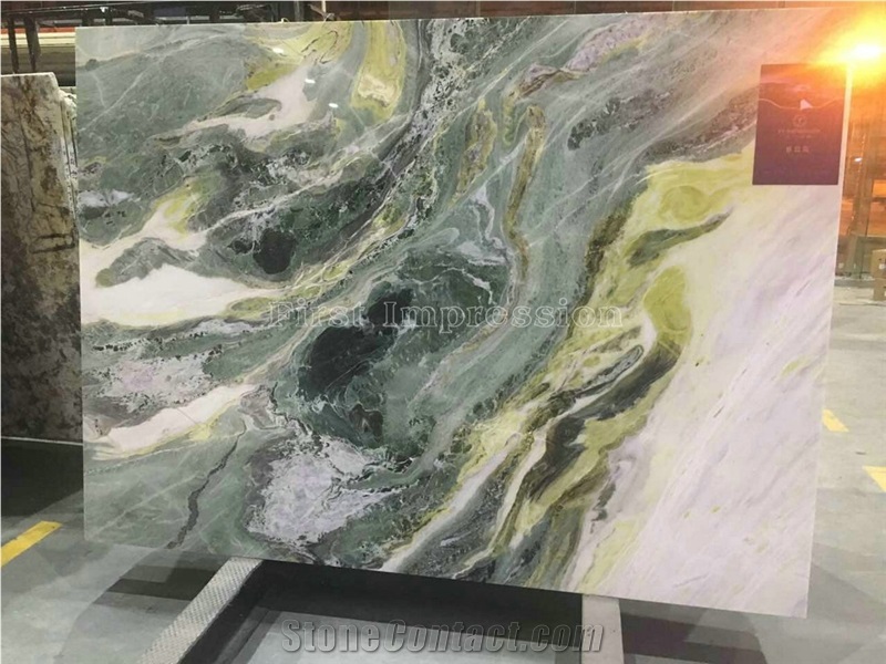 Dreaming Green Marble Slabs/Marble Skirting/Marble Opus Pattern/Marble Floor Covering Tiles/Marble Tiles & Slabs/China Green Marble Block/China Green Marble Tiles
