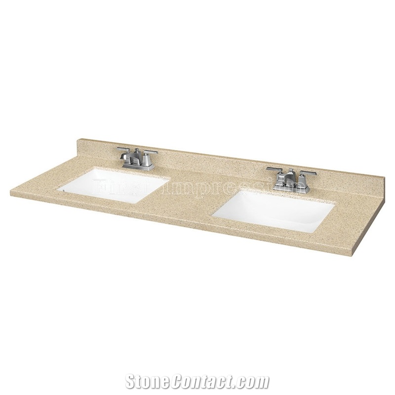 G682 Yellow Granite Countertop /G682 Rusty Granite Vanity Top /Goden Yellow Kitchen Countertop /Polished G682 Kitchen Top/Polished Yellow Granite Vanity Top 