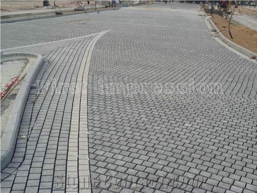 G684/G654/G682/G603China Granite Cube Stone/Bianco Sardo Granite Cobble Stone/China Granite Cube Stone Pavers for Landscaping Stone Exterior Stone/Best Price & High Quality Granite/Cheap Paving Stone