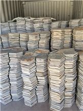 Good Quality Slate Tile/Cheap Slate Flagging Tile/Flagstone Walkway Pavers/China Rustic Slate Random Flagstone Pavers/Floor Paving/Walkway Pavers/Best Price Slate & High Quality Slate/Multicolor Slate