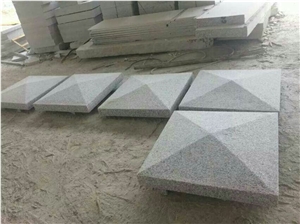 Grey Granite Paver Round Shape/G603 Light Gray Granite Paving Stone /Flamed Grey Granite Paver