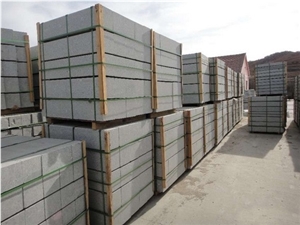 Grey Granite Paver Round Shape/G603 Light Gray Granite Paving Stone /Flamed Grey Granite Paver
