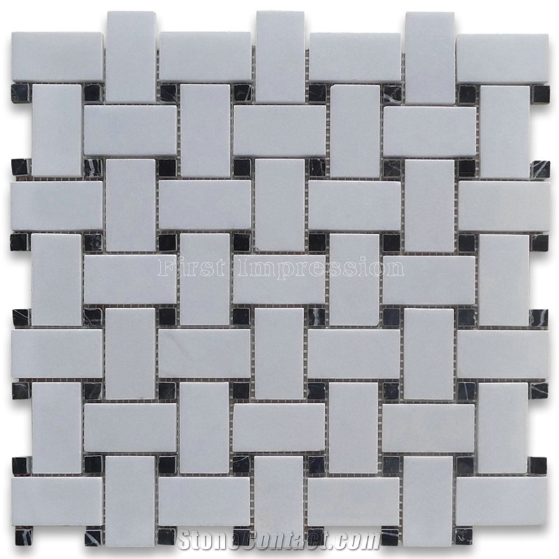 High Quality & Best Price Crystal White Stone Mosaic Tile/Thassos White Mosaic/Bianco Thassos/Thassos Limenas/Snow White Diamond Marble Mosaic for Wall,Floor,Interior/Nice Mosaic
