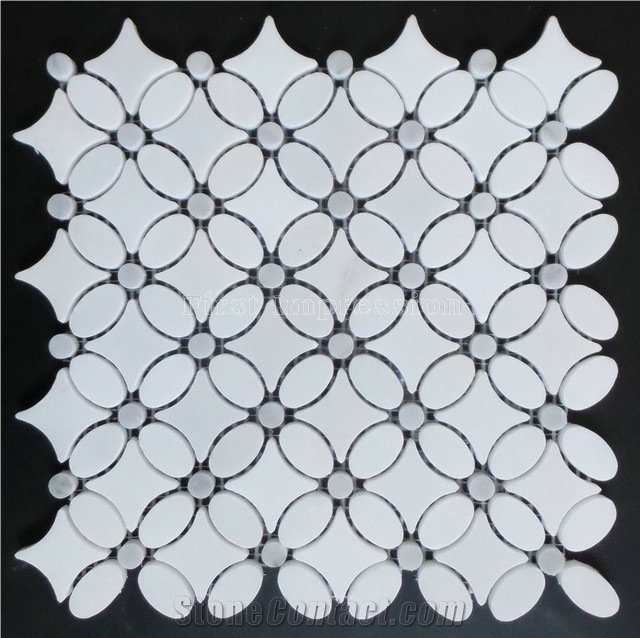 High Quality & Best Price Crystal White Stone Mosaic Tile/Thassos White Mosaic/Bianco Thassos/Thassos Limenas/Snow White Diamond Marble Mosaic for Wall,Floor,Interior/Nice Mosaic