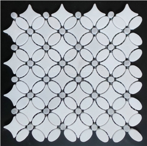 High Quality & Best Price Crystal White Stone Mosaic Tile/Thassos White Mosaic/Bianco Thassos/Thassos Limenas/Snow White Diamond Marble Mosaic for Wall,Floor,Interior/Nice Mosaic