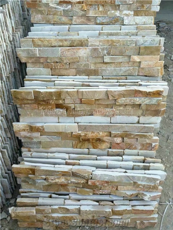 Hot Sale China Rusty Slate Cultured Stone/Wall Cladding/Stacked Stone Veneer Clearance/Manufactured Stone Veneer/Feature Wall/Ledge Stone