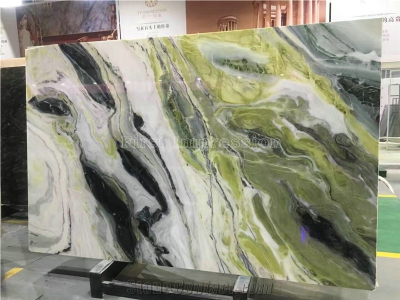 Hot Sale Dreaming Green Marble Slabs/Marble Skirting/Marble Opus Pattern/Marble Floor Covering Tiles/Marble Tiles & Slabs/China Green Marble Block/China Green Marble Tiles/Best Price Marble