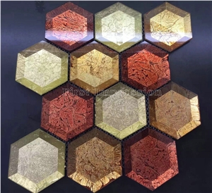 Kitchen Mosaic Tile/Bathroom Mosaic Tile/Glass Mosaic/Metal Mosaic/Popular Mosaic/Wall & Floor Mosaic/Composited Mosaic/Beauty Flower Mosaic/Cheap Mosaic