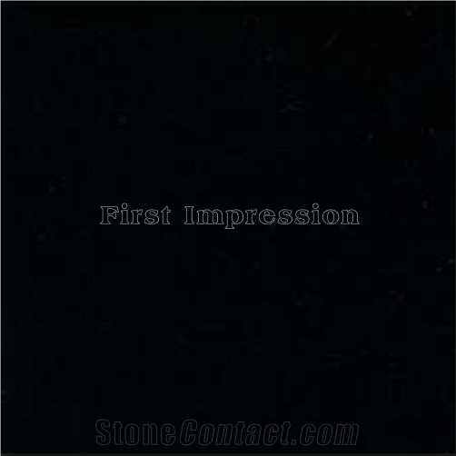 Mongolia Black Granite Slabs & Tiles/China Black Granite Slabs/High Polished Pure Black Granite/Extremely Black Granite