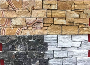 New Slate Tiles/Nature Cultured Stone Panel/Wall Panel/Ledge Stone/Veneer/Stacked Stone for Wall Cladding/Decorative Format Tile/Feature Wall/Ledge Stone/Marble & Granite Culture Stone/High Quality
