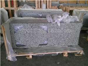 New Swan White Granite Counter Tops/Granite Reception Counter/Stone Reception Desk/Work Tops/Solid Surface Table Tops/Square Table Top/Best Price & High Quality Kitchen Top/Hot Sale/China Granite Top