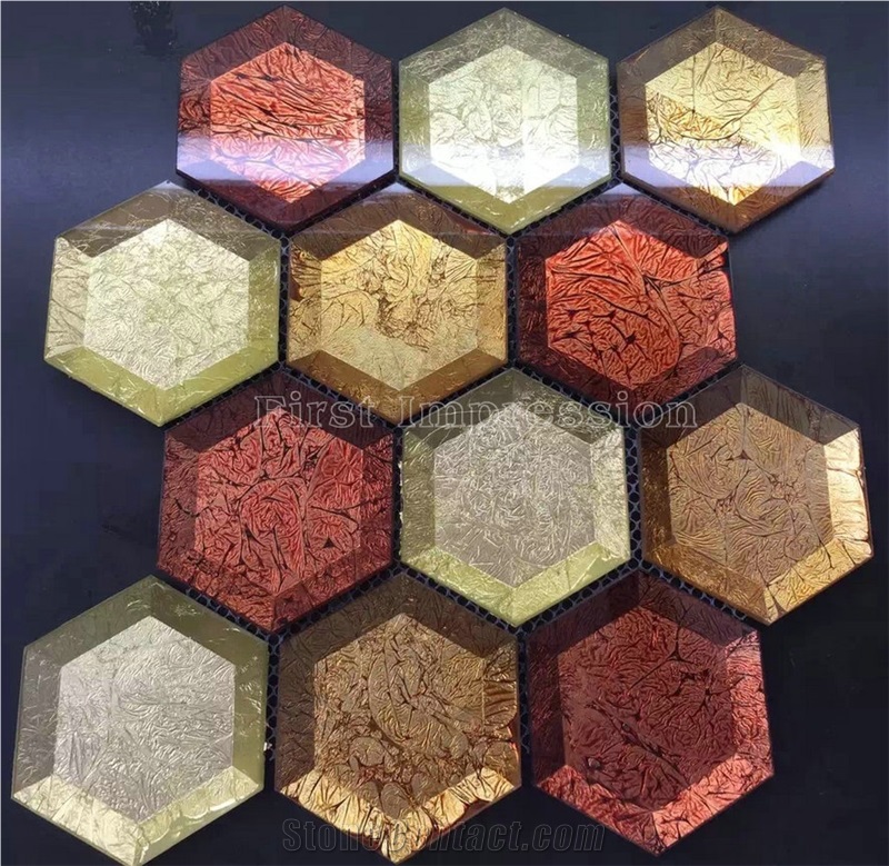 Popular Kitchen Mosaic Tile/Bathroom Mosaic Tile/Glass Mosaic/Metal Mosaic/Popular Mosaic/Wall & Floor Mosaic/Composited Mosaic/Beauty Flower Mosaic/Cheap Mosaic/Wholesale Mosaic