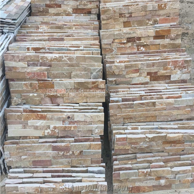 Slate Culture Stone/Stone Wall Cladding/Slate Ledges/Slate Culture Stone/Stone Wall Decoration/Corner Stone/Chinese Slate Stone/New Slate Tile