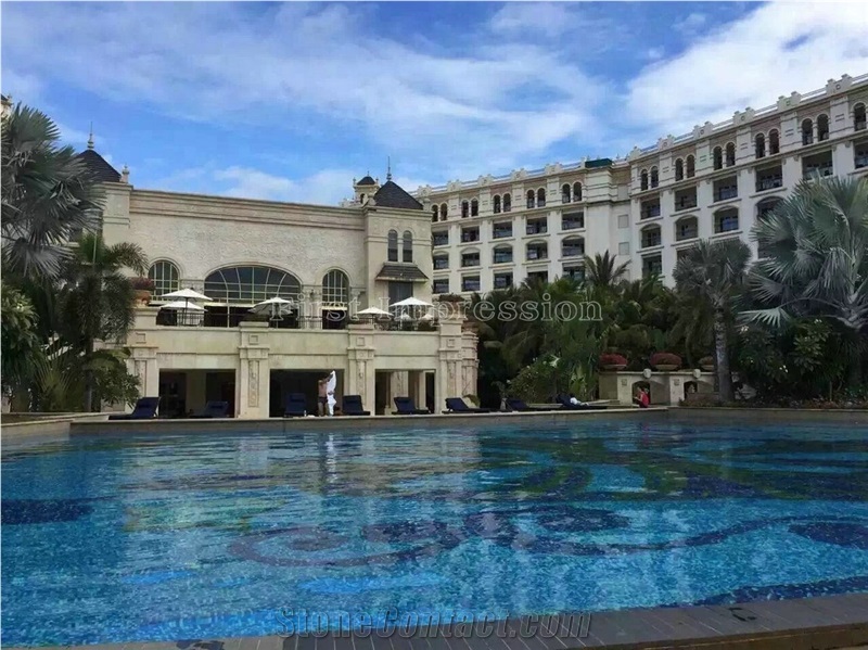 Swimming Pool Mosaic/Glass Mosaic/Kitchen Mosaic/Bathroom Mosaic/Composited Mosaic/Mosaic Pattern/Cheap Masaic