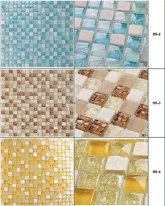 Swimming Pool Mosaic/Glass Mosaic/Kitchen Mosaic/Bathroom Mosaic/Composited Mosaic/Mosaic Pattern/Cheap Masaic