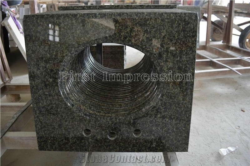Uba Tuba Green Granite Countertop /Verde Uba Tuba Kitchen Top /Green Granite Countertop /Verde Ubatuba Countertop