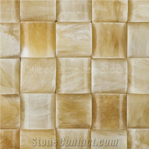Yellow Jade Mosaic/Honey Onyx Mosaic/Gold Onyx Mosaic/China Honey Yellow Onyx Mosaic/Beige Onyx Mosaic For Floor & Wall/Composited Mosaic/New Polished Mosaic