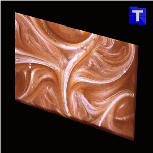 Dark Marble Artificial Stone Faux Alabaster Slab Tiles