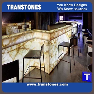 Modern Bar Counter with Led Lighting Designs