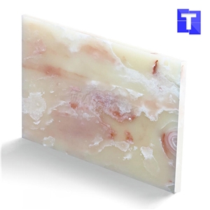 Random Patterns Faux Translucent Alabaster Sheet,Artificial Onyx Tiles,Backlit Onyx Tiles Panels