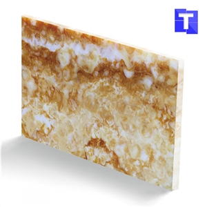 Translucent Resin Panel with Dark Colors Fuax Alabaster Sheets,Artificial Onyx Tiles