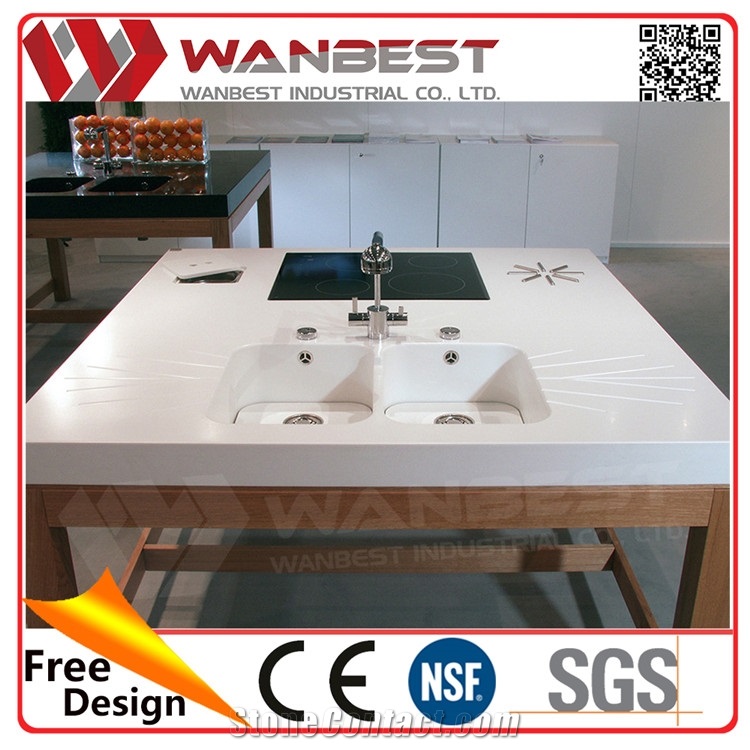 Artificial Stone Countertops Home Furniture Beauty Salon Furniture Suppliers Polycarbonate Kitchen Cabinet Door