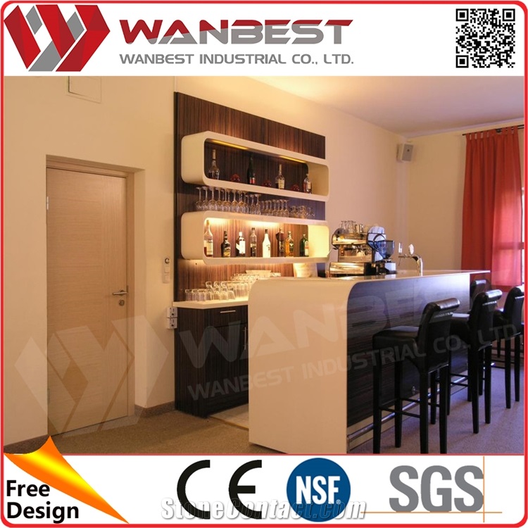 Artificial Stone Desk Top Italian Home Bars Tabouret De Bar and Pub Counters