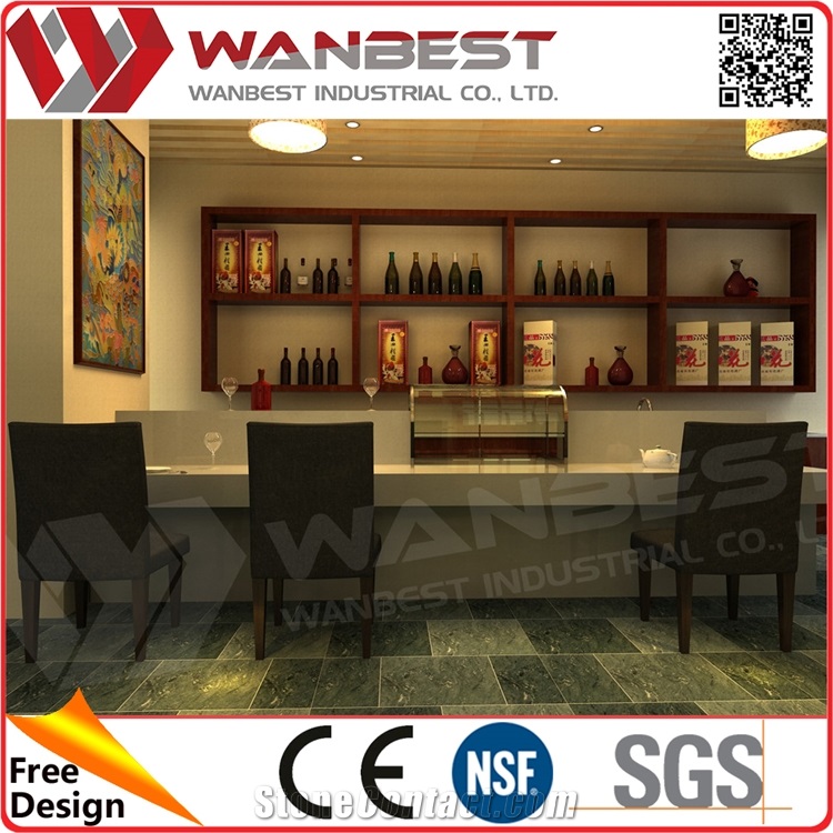 Artificial Stone Desk Top Italian Home Bars Tabouret De Bar and Pub Counters