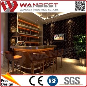 Artificial Stone Desk Top Italian Home Bars Tabouret De Bar and Pub Counters