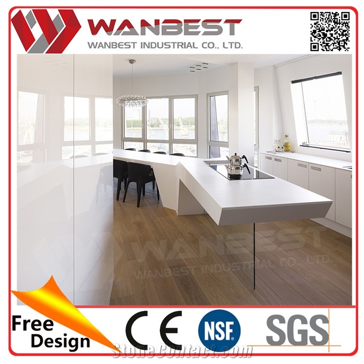 Italian Style Furniture Arabic Furniture for Sale Solid Surface Stone Kitchen Cabinet Accessories