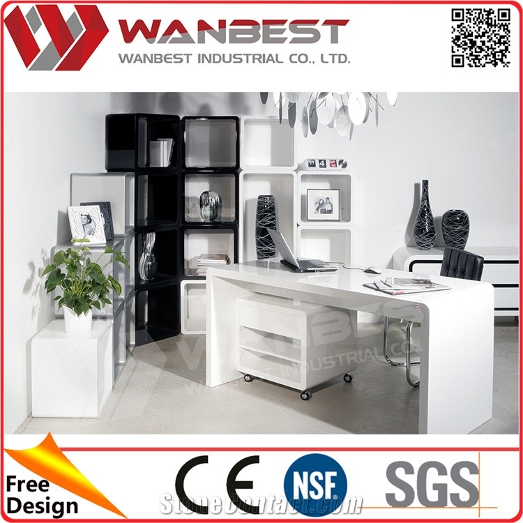 Modern Office Furniture Office Counter Design U Shaped Office Desk Computer Table