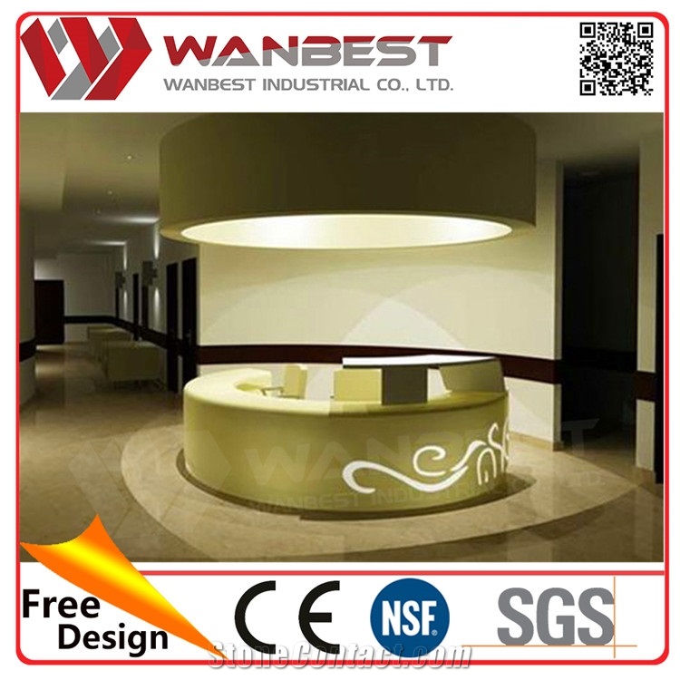 Reception Counter Design Modern Reception Desk Indoor Stone Furniture