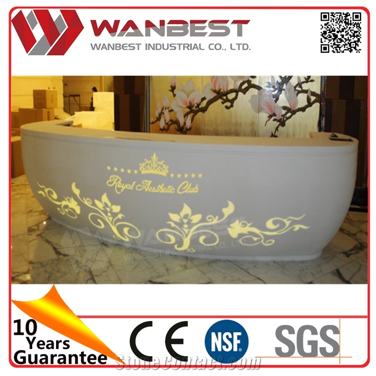 Reception Counter Design Modern Reception Desk Indoor Stone Furniture