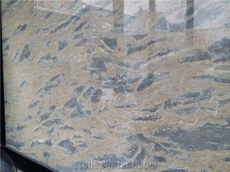Apollo Gold Mocca Marble Slabs & Tiles & Cut-To-Size for Floor Covering and Wall Cladding (Good Price)