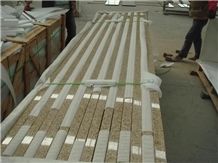 Cheap G682/Giallo Padang/Giallo Rustic/Gold Leaf/Golden Cristal/Golden Crystal/Padang Amarillo/Padang Gelb/Palace Sand/Dawa Yellow Granite Kitchen Countertops/Bench Tops/Bar Top/Worktops/Island Tops