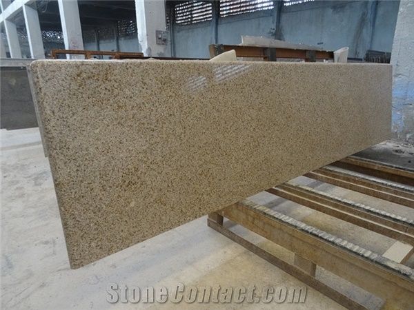 Cheap G682/Giallo Padang/Giallo Rustic/Gold Leaf/Golden Cristal/Golden Crystal/Padang Amarillo/Padang Gelb/Palace Sand/Dawa Yellow Granite Kitchen Countertops/Bench Tops/Bar Top/Worktops/Island Tops