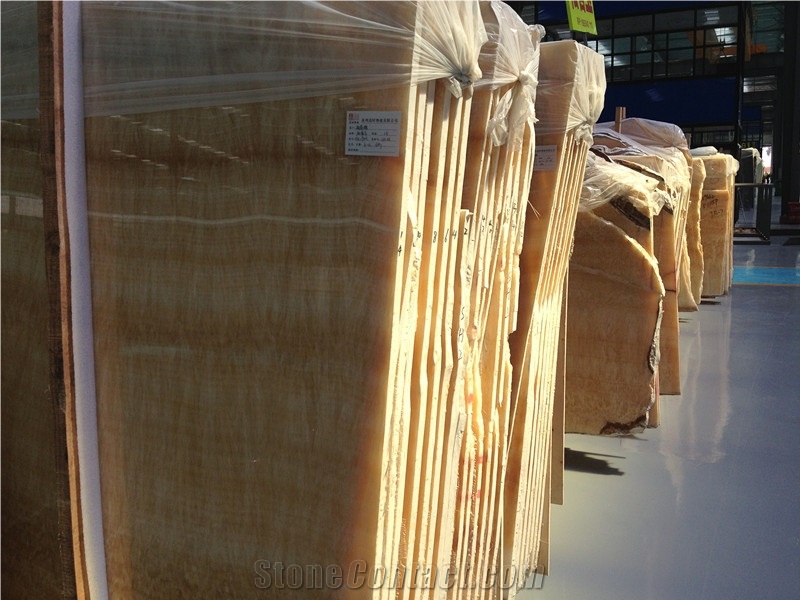 China Honey Onyx Tiles & Slabs & Cut-To-Size for Flooring and Walling