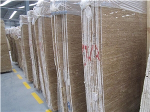 Coffee Travertine,Coffee Brown Travertine,Antalya Noce Travertine,Noche Travertine Slabs & Tiles & Cut-To-Size for Floor Covering and Wall Cladding