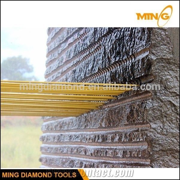 Super Quality Diamond Rubber Wire Saw Manufactuerrs for Stone Quarry on Sale,Rubber Cutting Tools