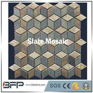 3d Effect Wall Mosaic, Tile Mosaic, Mosaic Tile, Mosaic Pattern
