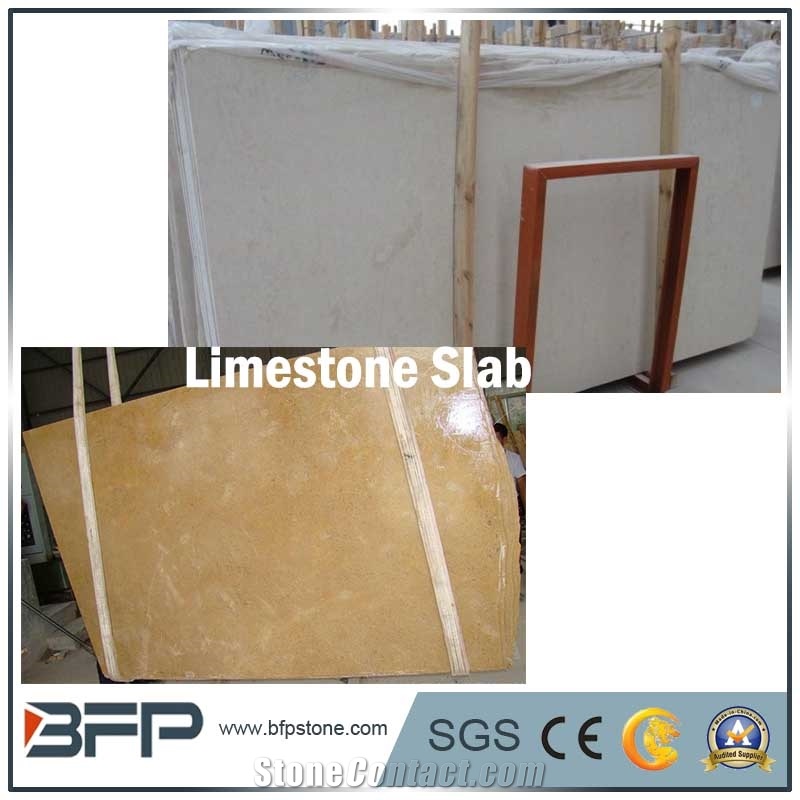 Arc Limestone Step & Yellow Limestone Step & Cream Limestone Step