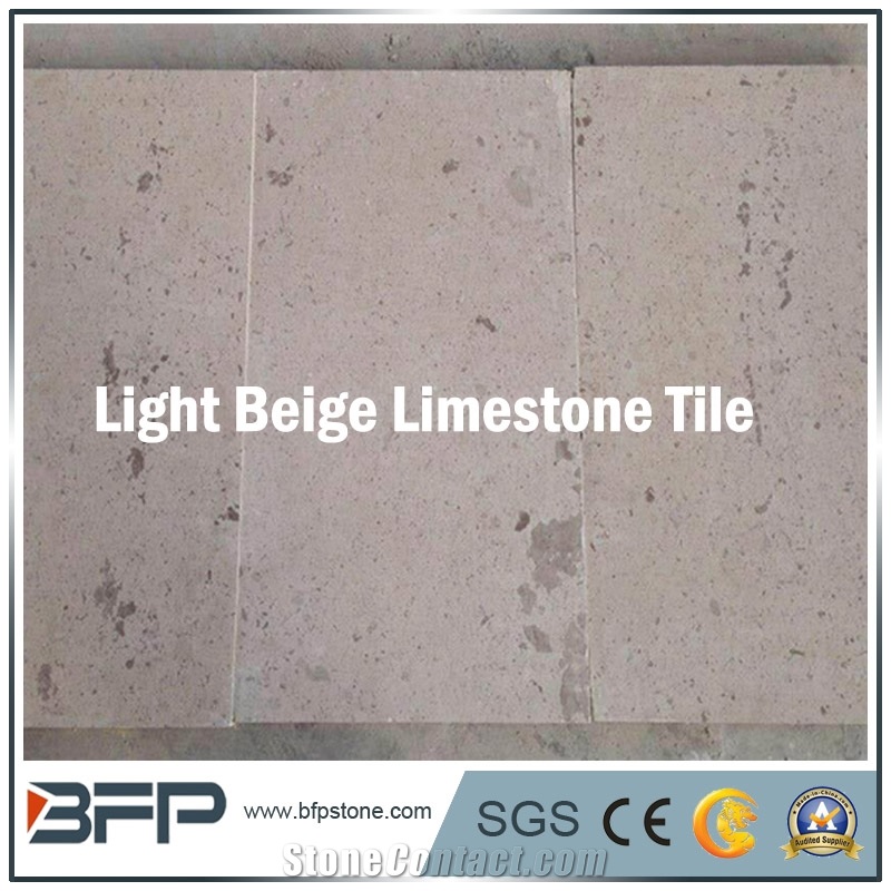 Beige Limestone for the Swimming Pool Coping/Swimming Surrounding