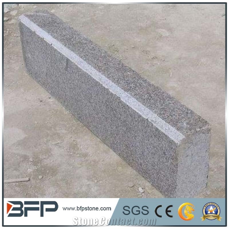 China G603 Granite Driveway Edging Curbstone，Kerbstone for Landscape Project