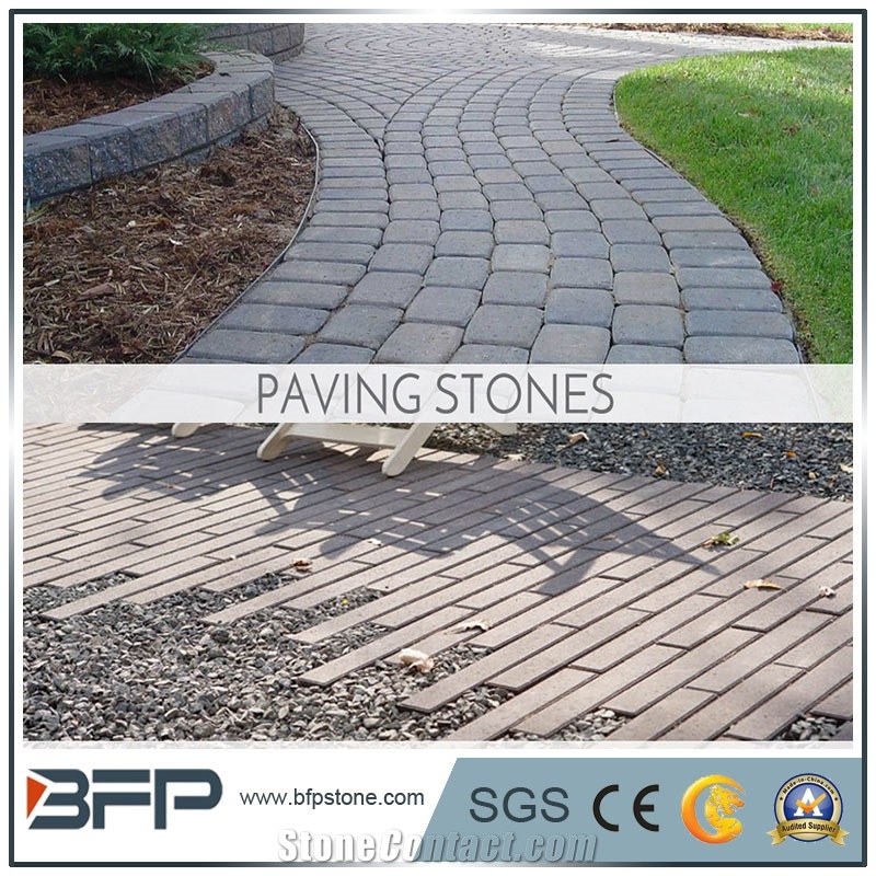 G602 Granite Paving Stone, Pavements, Driveway Paving Stone, Patio Pavers, Cobble Stone, Paving Sets, Floor Covering