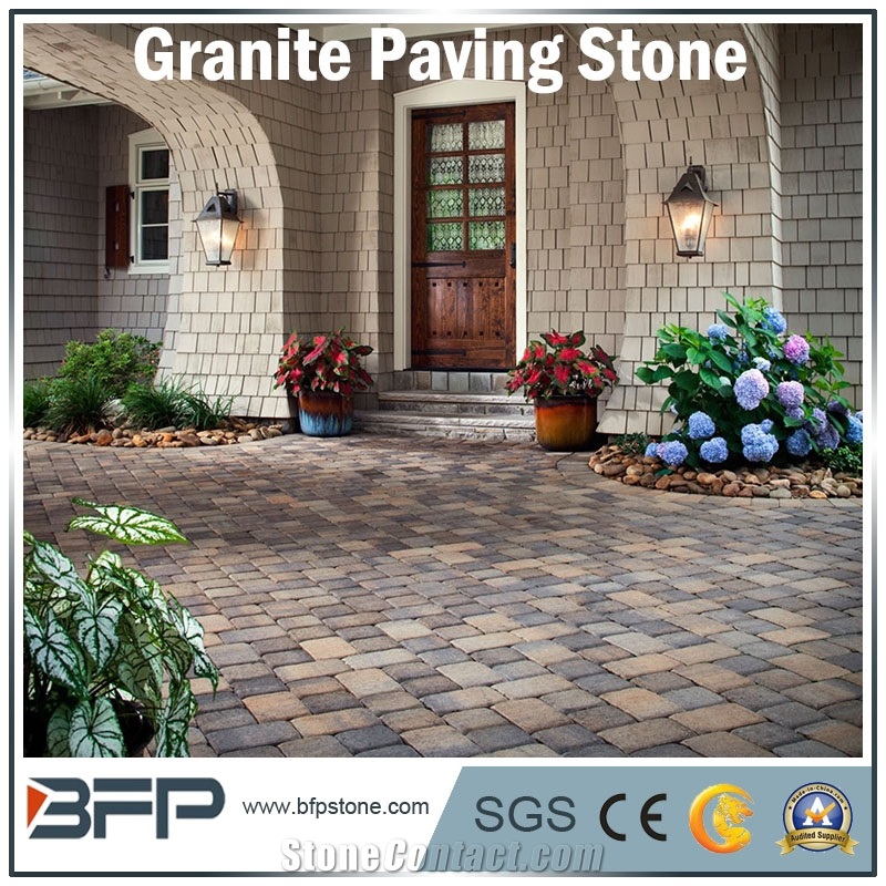 G602 Granite Paving Stone, Pavements, Driveway Paving Stone, Patio Pavers, Cobble Stone, Paving Sets, Floor Covering