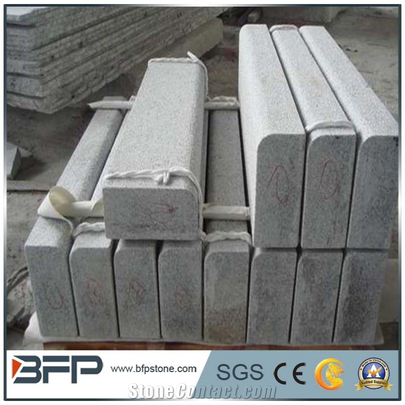 G602 Kerbstones Kerb Stone Curbs Curbstone Side Stone Road Stone Finland Red Granite Grey Granite