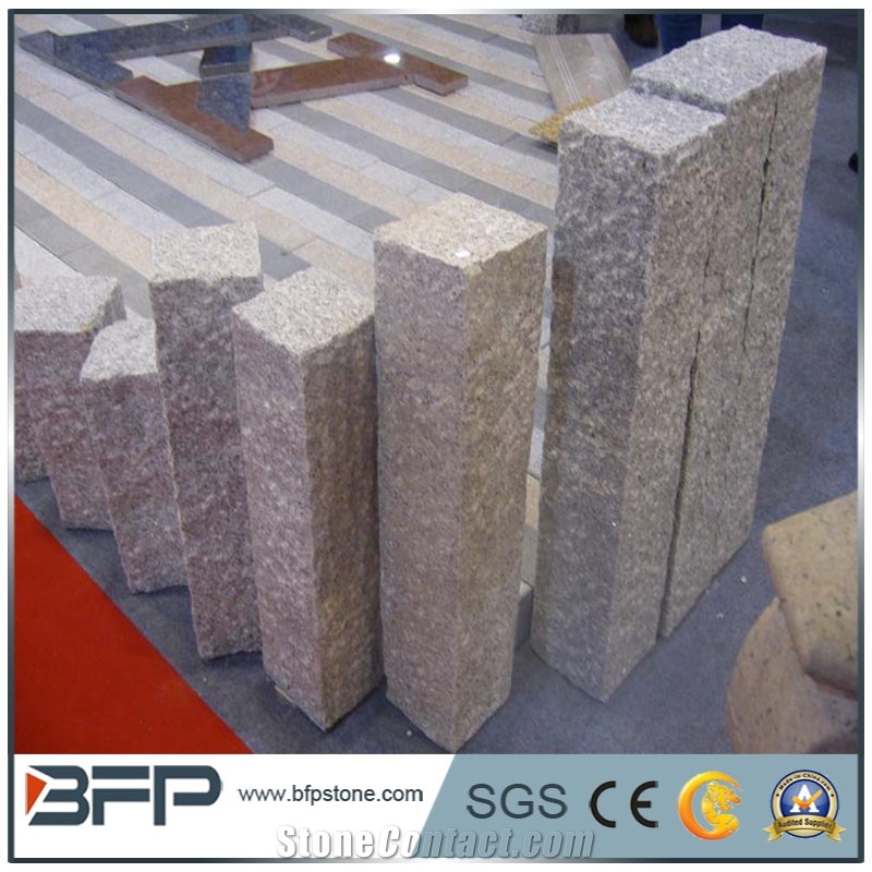 G602 Palisade,Stone Palisade, Garden Rock Stone, Pillars, Stone Monolith, Garden Decoration, Garden Ornament