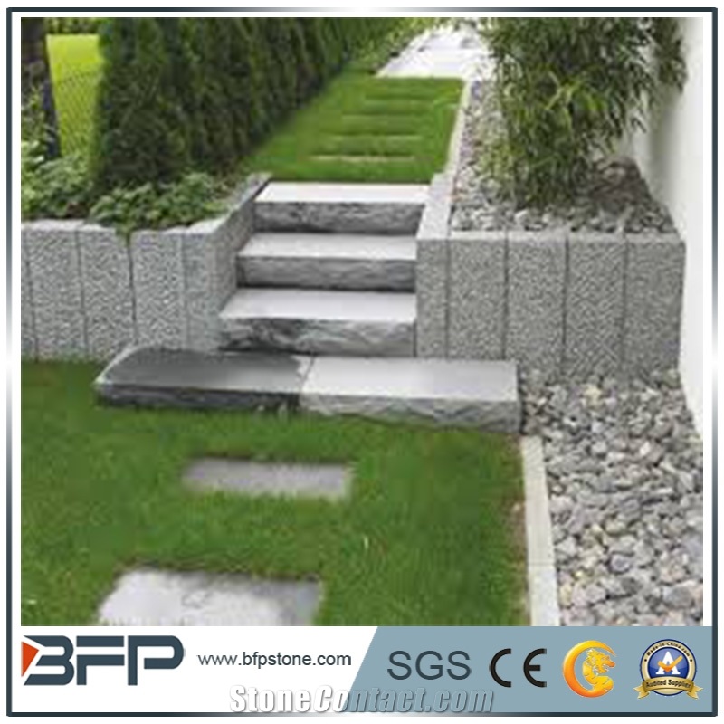 G602 Palisade,Stone Palisade, Garden Rock Stone, Pillars, Stone Monolith, Garden Decoration, Garden Ornament