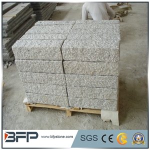 G603 Bianco Crystal Granite Kerbstone, G603 Granite/Light Grey Granite Flamed and Natural Pillars &Posts With/Without Hole